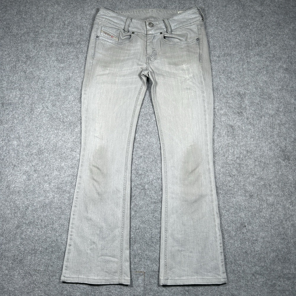 Y2K Diesel Industries Jeans Louvely Womens 28x34 Flared Light Wash SAMPLE